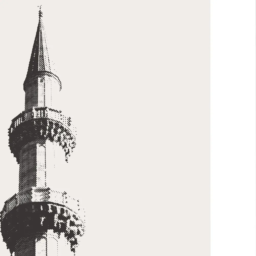 Istanbul Blue Mosque Poster, Minimalist City Print - Image 2