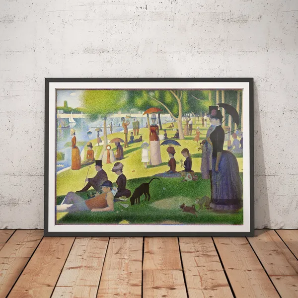 A Sunday On La Grande Jatte, Seurat Vintage Art Print
