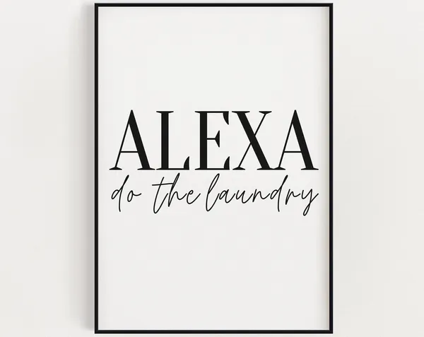 Alexa Do The Decor Laundry Room Art Print