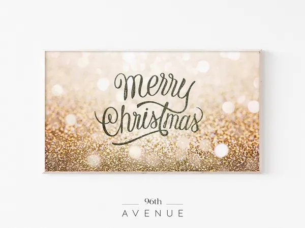 Christmas Holiday Art for TV Wall Art Print