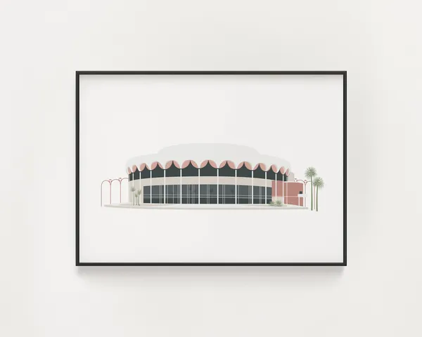 Frank Lloyd Wright Performing Arts Center, Arizona Poster