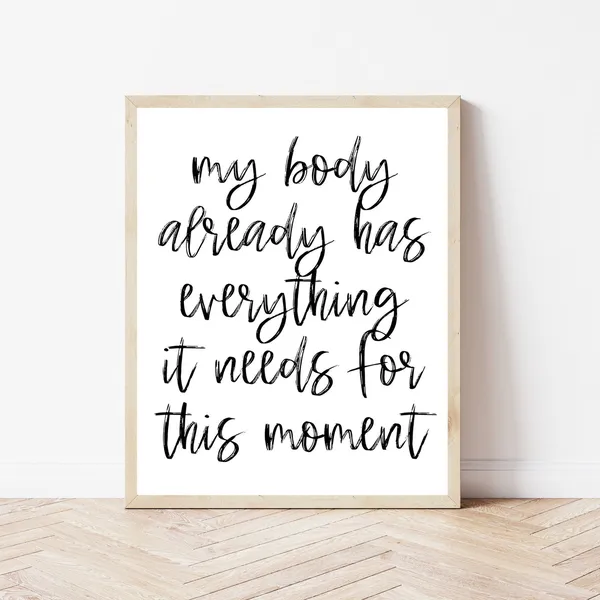 Home Birth Affirmation Midwife Wall Art, Poster