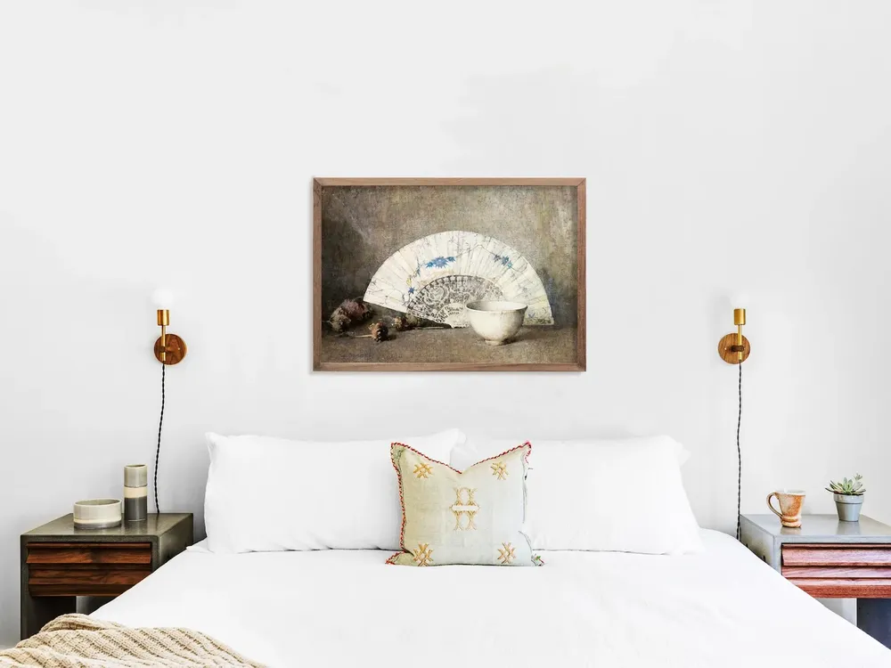 Vintage Still Life Art Print, Antique Rustic Decor - Image 2