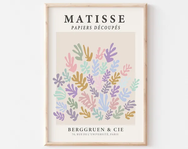 Matisse The Sheaf Abstract Shapes Art Print