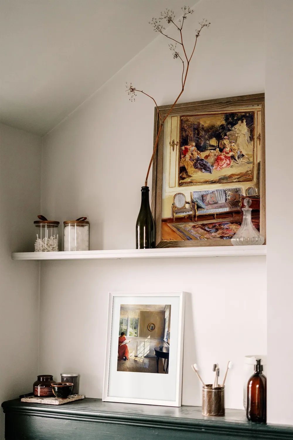 European Interior Scene, French Country House Decor Art Print - Image 2