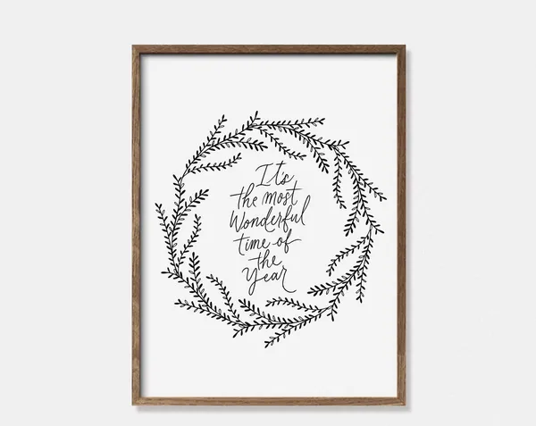 Christmas Printables, Scandi Minimalist Quote Print
