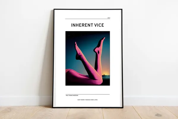 Inherent Vice Inspired Poster Print