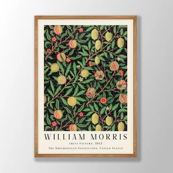 William Morris Farmhouse Kitchen Wall Art Print