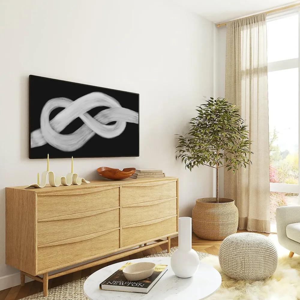 The Knot Abstract Line Poster Print - Image 3