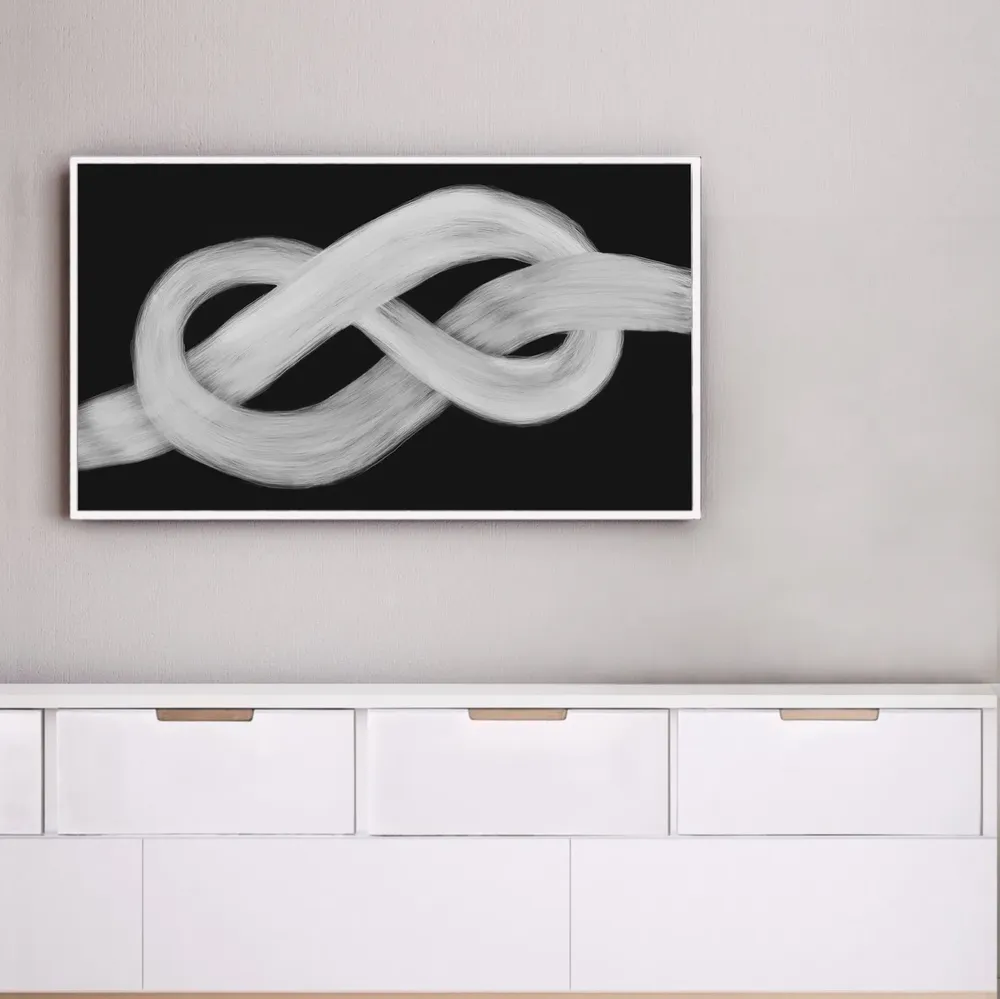 The Knot Abstract Line Poster Print - Image 2
