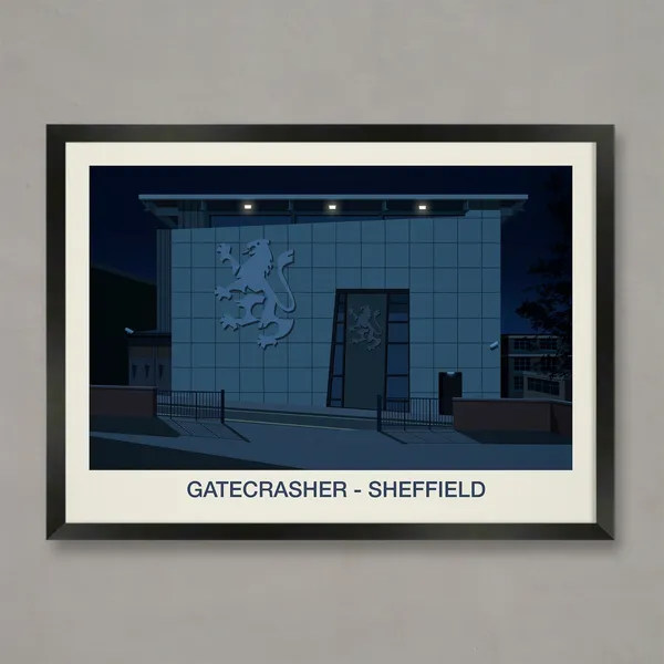 Gatecrasher Nightclub Travel Poster Art Print