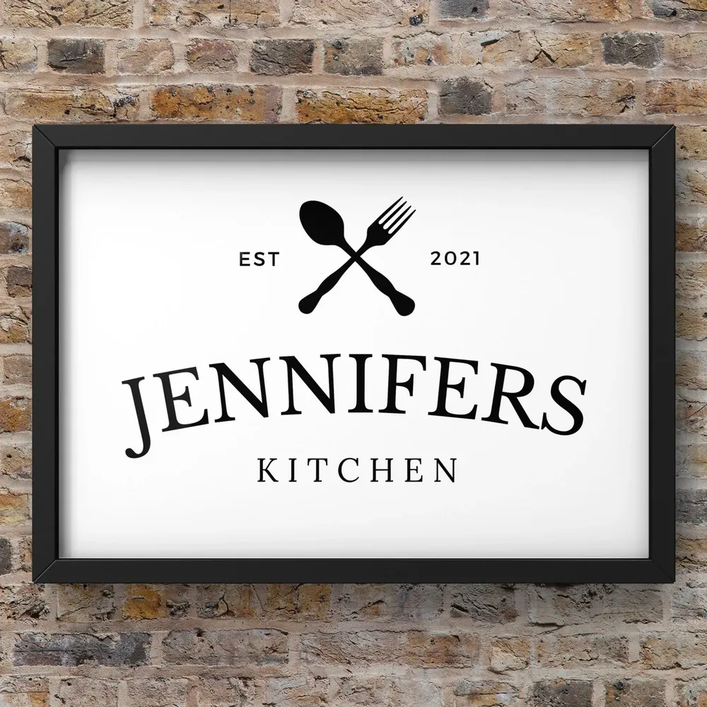 Personalised Kitchen Print Gift For Her or Him