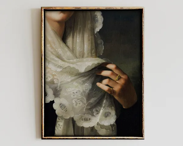 Alter Art Eclectic Vintage Portrait Art Print