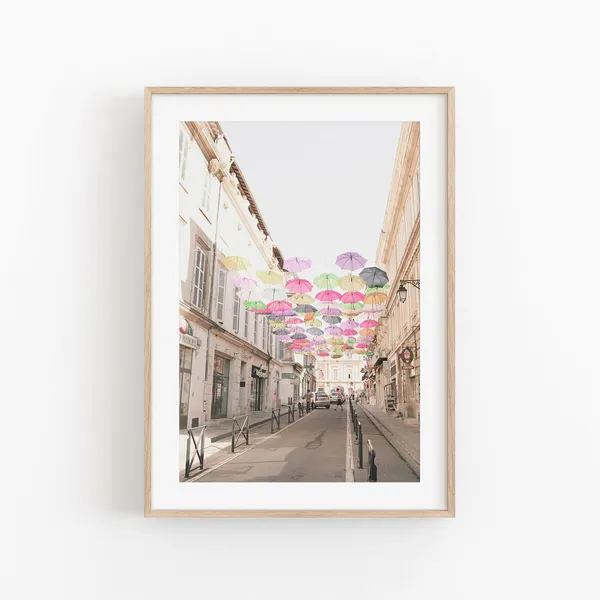 France City Landscape Travel Poster, Sanremo Photography