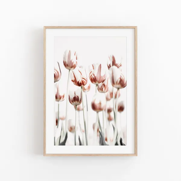 Botanical Wreath Art Print, Kitchen Herbs Decor