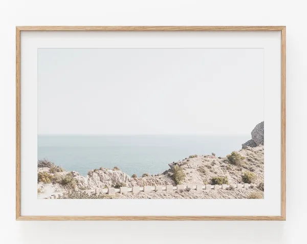 Beach Photography Coastal Surf Art Poster Print