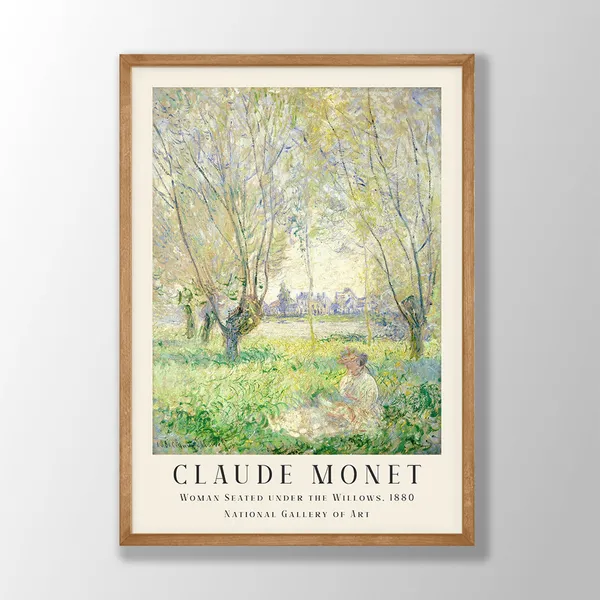 Claude Monet Art Print, Museum-Inspired Decor