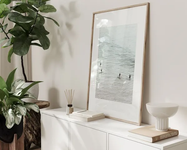 Surfing Print, Coastal Beach Travel Poster
