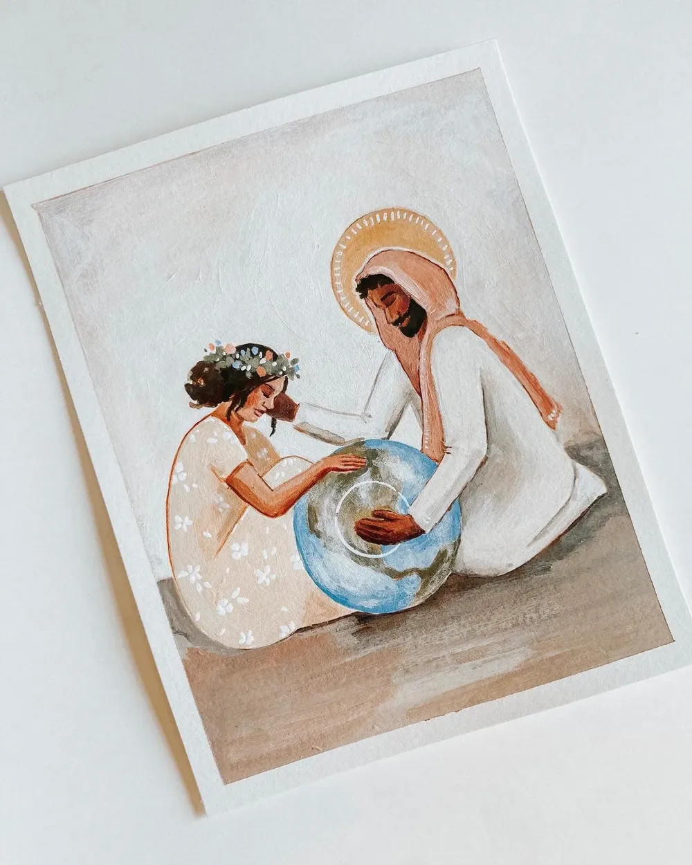 Jesus Christ Art Print, Christian Religious Poster - Image 2
