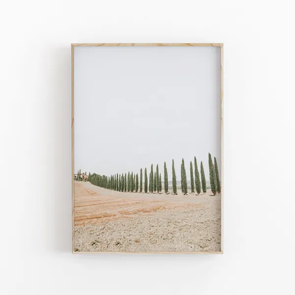 Tuscany City Photography Wall Art Print