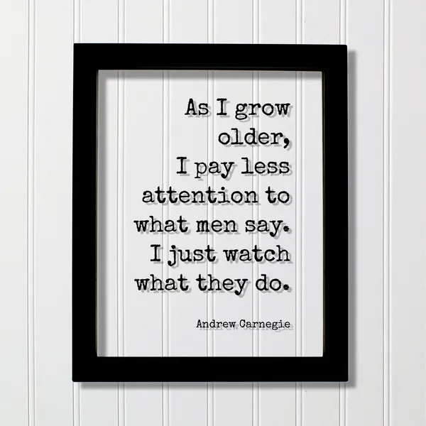 Andrew Carnegie Quote, Business Success Art Print