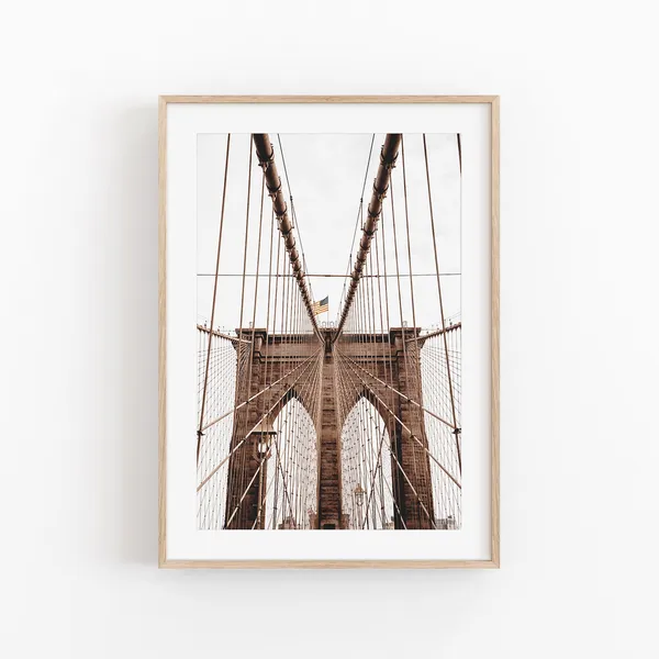 New York Cityscape Photography Art Print, Manhattan