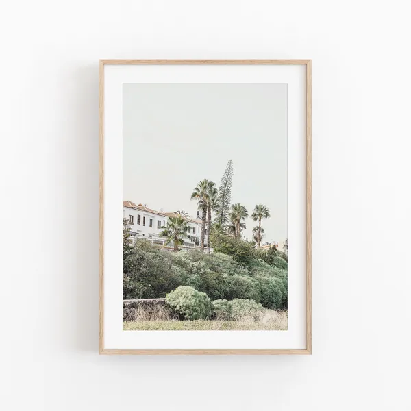 Spain City Print, Canary Islands Travel Poster