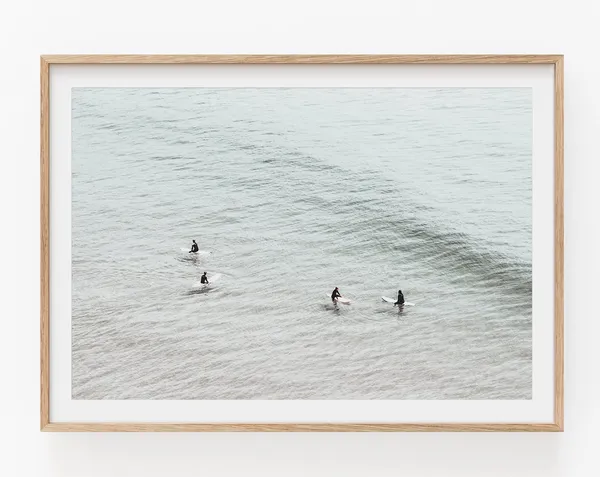 Beach Print, Coastal Surf Photography Art Print