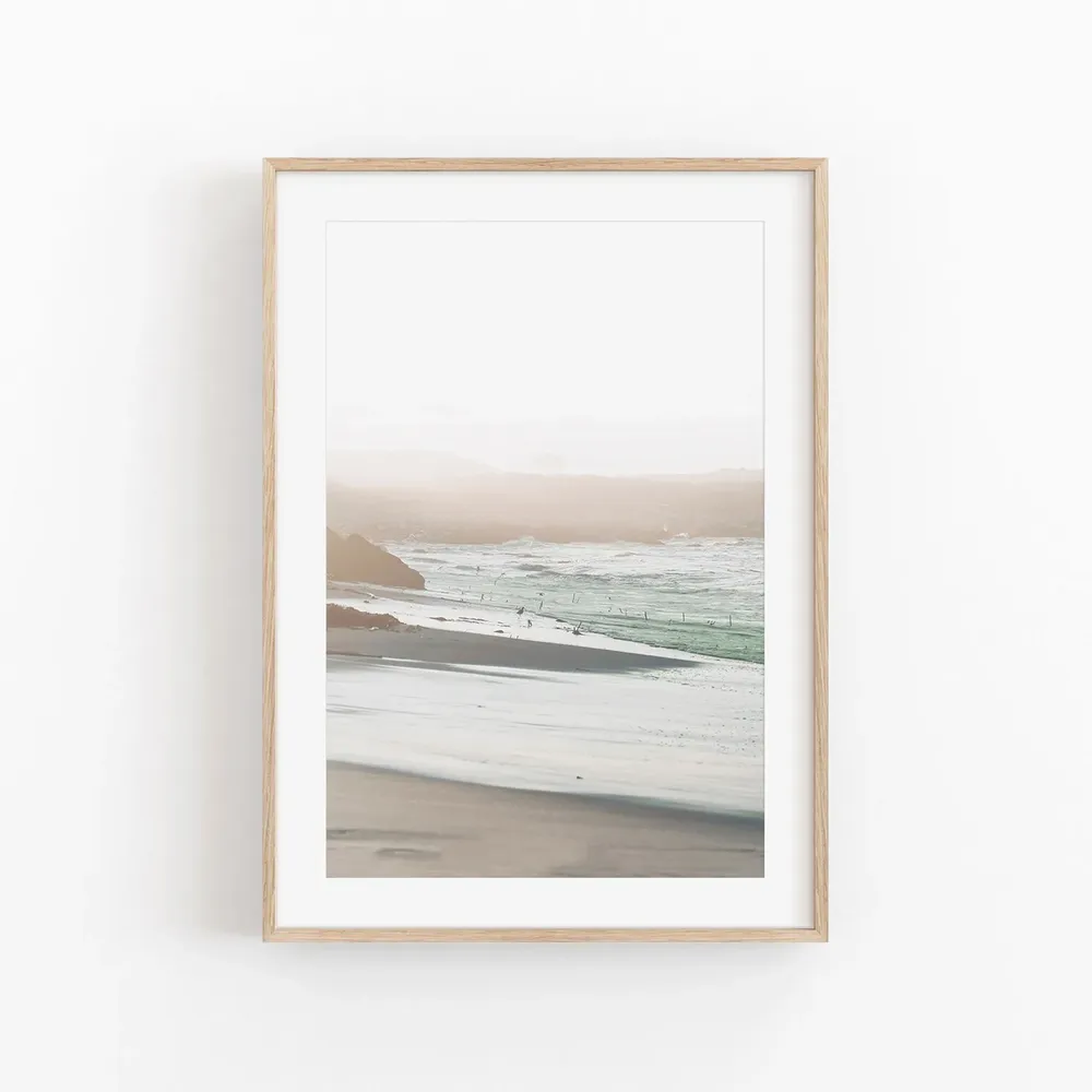Beach Wall Decor Modern Poster Print