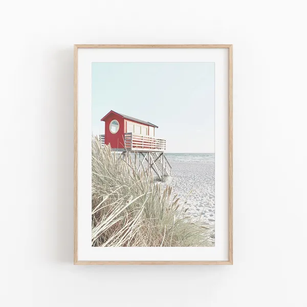 Sweden Travel Poster, Cityscape Wall Art Print