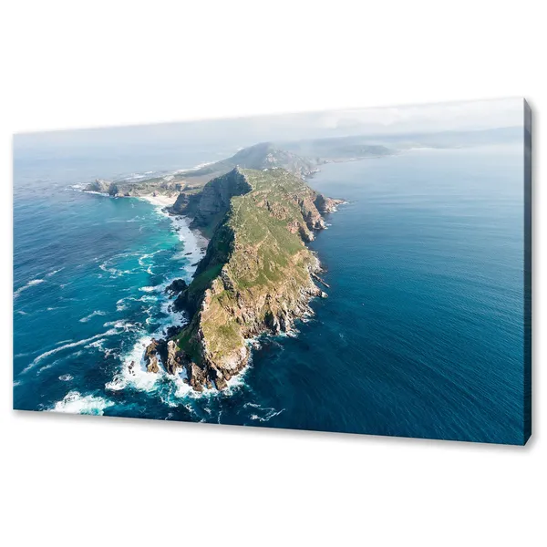 Cape Point, South Africa Modern Landscape Art Print