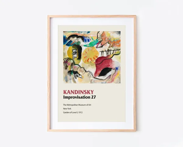 Kandinsky Improvisation 27 Garden Of Love II