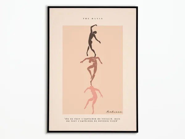 Vintage Matisse Abstract Art Poster, Wall Decor
