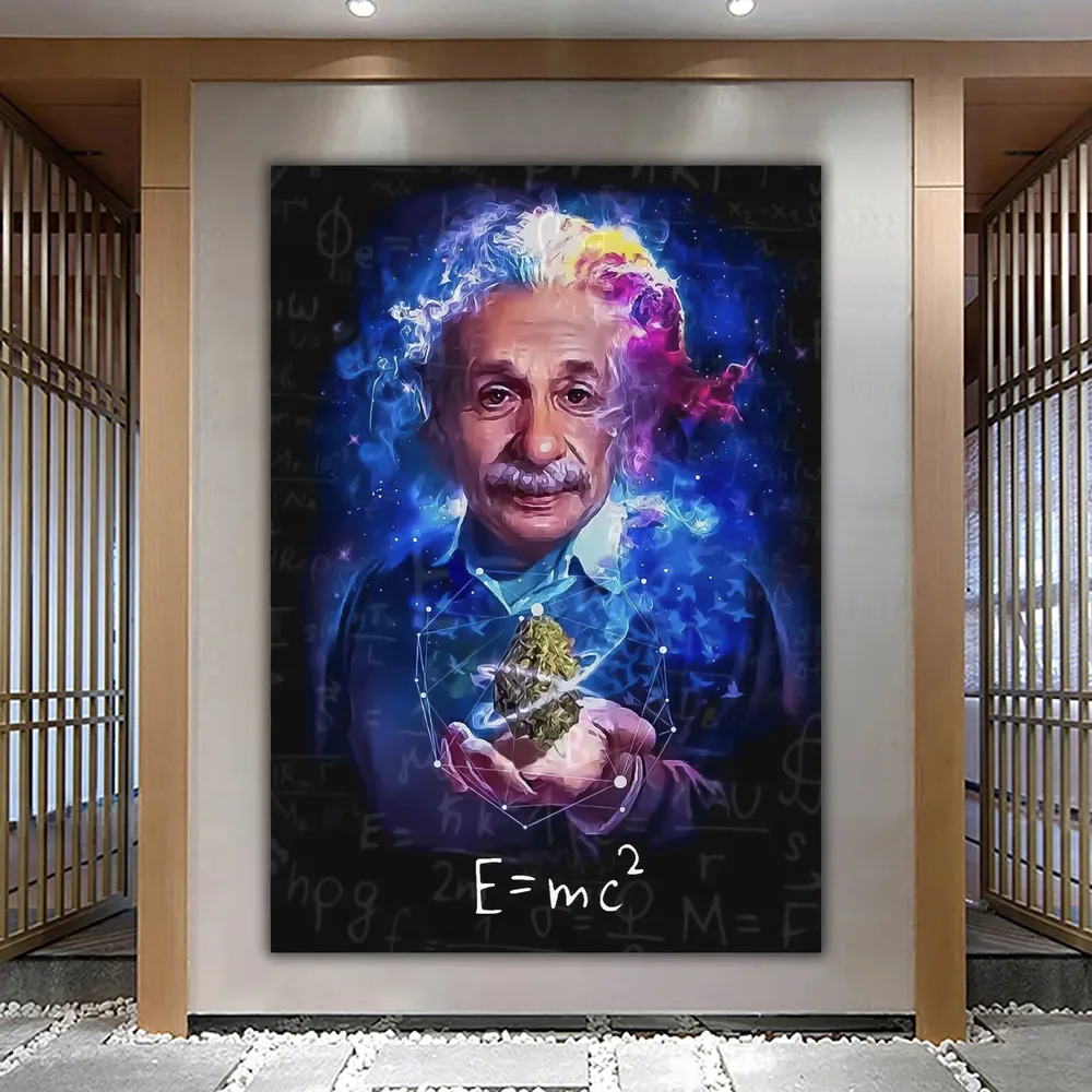 Einstein - Graffiti Illustration