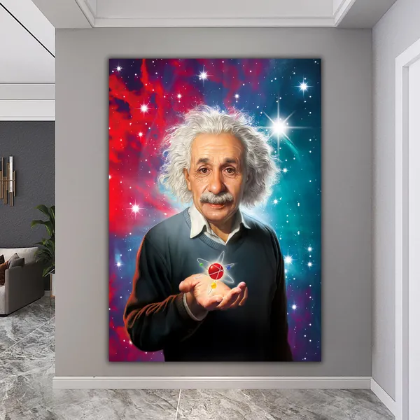 Einstein - Graffiti Illustration