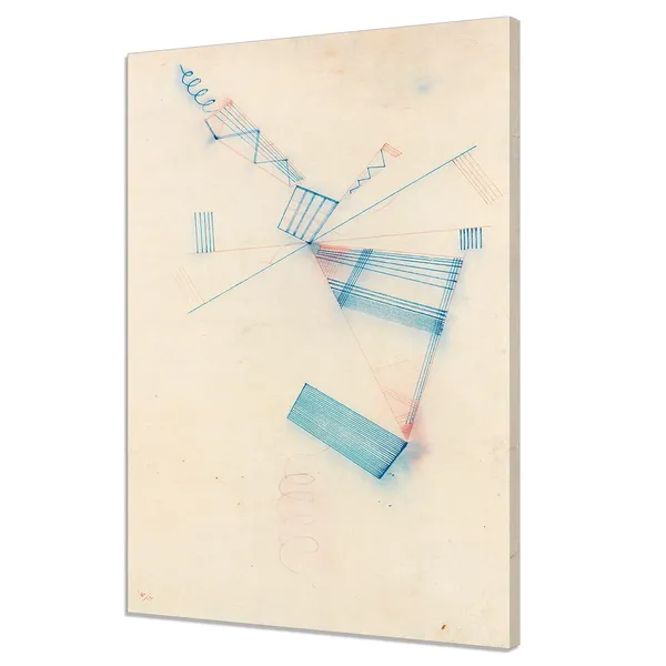 Wassily Kandinsky Zwei Spiralen Abstract Art Print