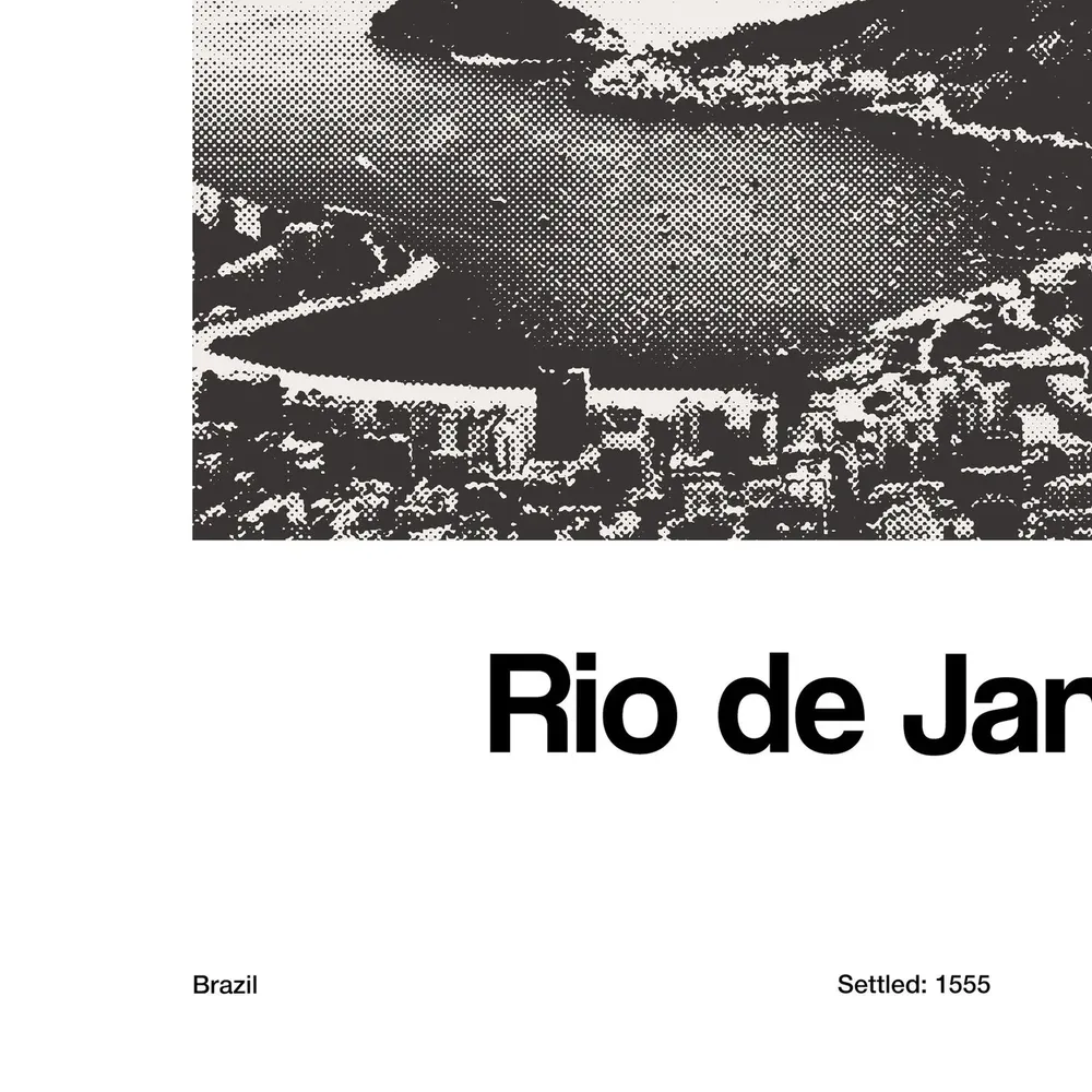 Rio De Janeiro Minimalist Travel Poster, Sugarloaf Mountain - Image 3