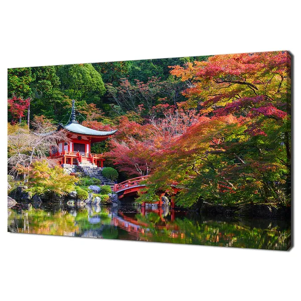 Daigoji Temple In Autumn Kyoto Japan Travel Poster