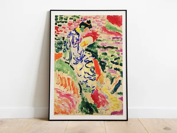 Matisse La Japonaise Vintage Exhibition Art Print
