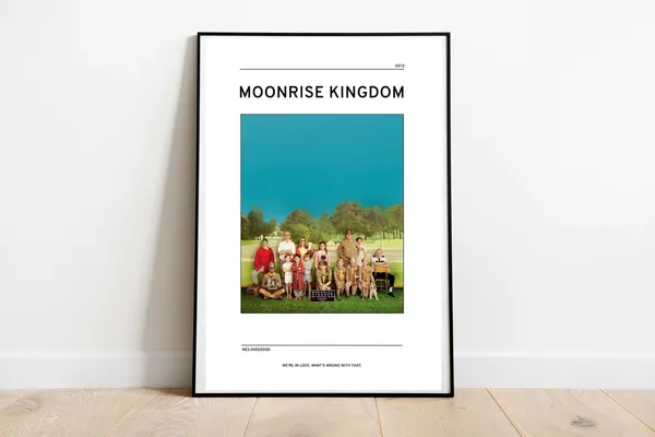 Moonrise Kingdom Inspired Poster Print