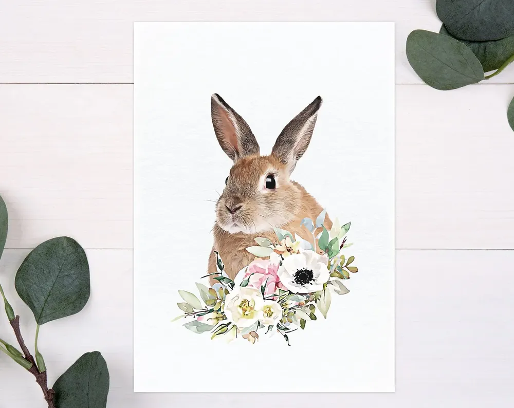 Custom Pet Portrait, Peekaboo Style Art Print - Image 3