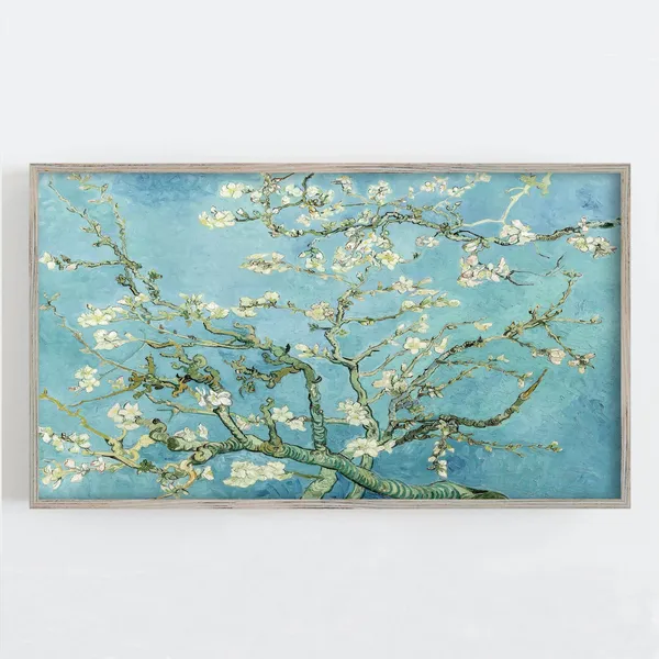 Van Gogh Almond Blossoms Vintage Floral Art Print