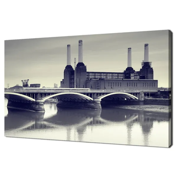 London Battersea Power Station Modern Design Art Print