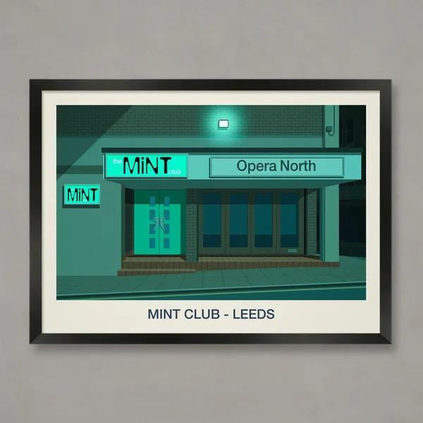 Mint Nightclub Art Print
