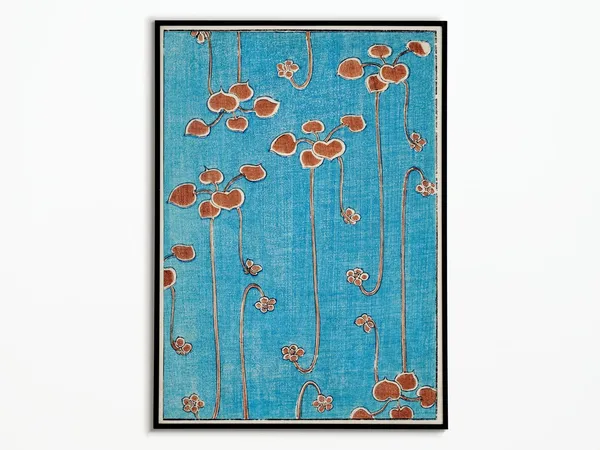 Japanese Bijutsu Sekai Poster, Watanabe Seitei Art Print