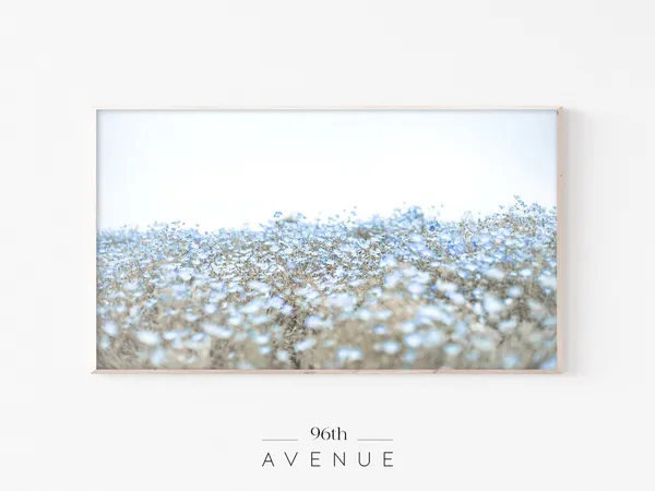 Spring Meadow Flower Field Botanical Art Print
