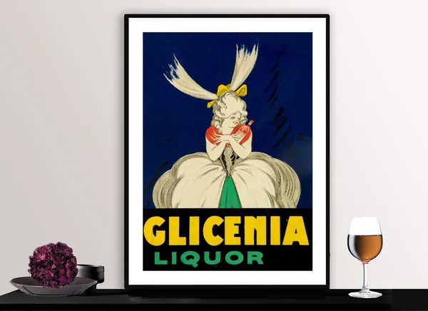 Glicenia Liquor by Leonetto Cappiello, Poster Print