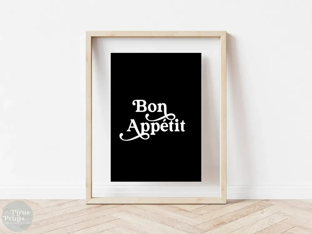 Bon Appetit - Retro Typography - Image 4
