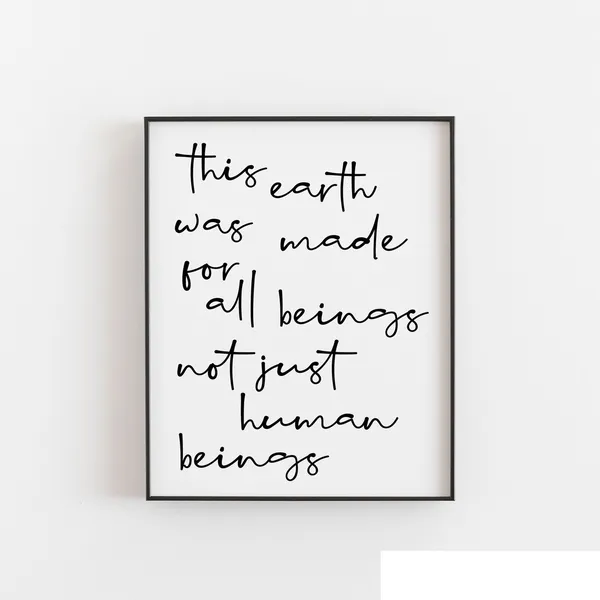 Inclusive Earth, Tribute to Veterinary Heroes Art Print