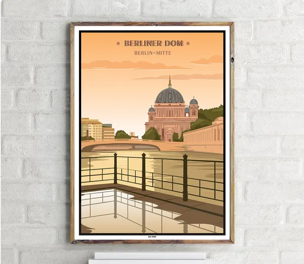 Berliner Dom 2 Travel Poster